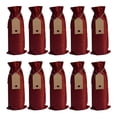 thumbnail image 4 of 1 Set/12pcs Wine Bags Universal Protective Imitation Linen Widely Applied Bottle Wraps For Partylinen, 4 of 5