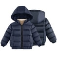 thumbnail image 6 of Esaierr Kids Toddler Boys Winter Coats with Hooded Light Puffer Coat Baby Warm Autumn Winter Jacket Outerwear for 1-5Y, 6 of 6
