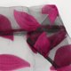 thumbnail image 4 of Cortina de ventana transparente BLESIY Cortina de panel impresa con hojas claro Vino, 4 of 8