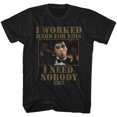 thumbnail image 1 of Scarface Nobody Black Adult T-Shirt Xlt, 1 of 2