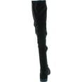 thumbnail image 4 of Bamboo Montana-53 Women's Stretch Side Zipper Snug Fit Thigh High Riding Boots, 4 of 7