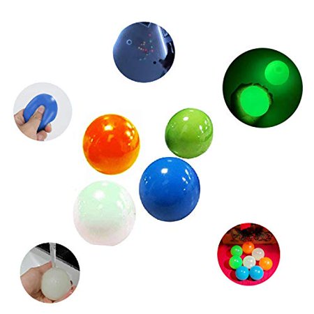 Globbles Fidget Balls, Globles Sticky Balls That gets Stuck on The roof, Gobbles Sticky Balls for Celling gobles Sticky Balls Tear-Resistant, Non-Toxic, Fun Toy for ADHD, OCD, Anxiety.