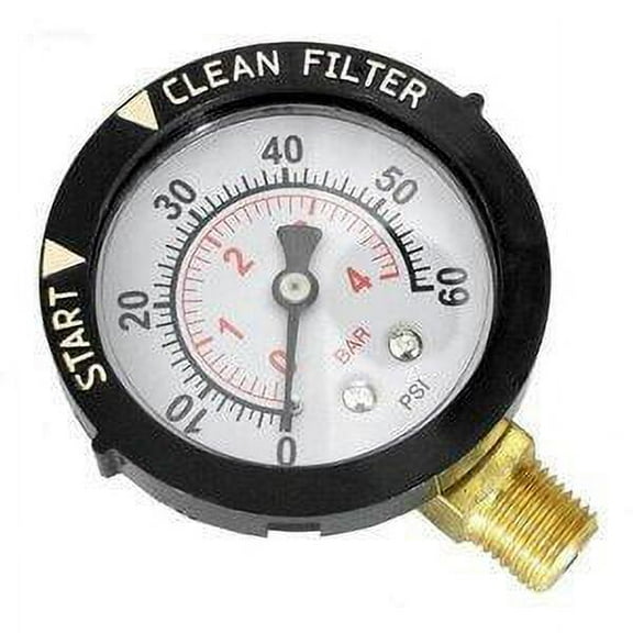 Splash 190058Z  Replacement Pressure Gauge for Pentair Clean & Clear Cartridge Pool Filters
