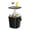 Carry Handle Black, variant on MINDYES Resin Ice Bucket with Lid, Outdoor Beverage Cooler with Side Table for Pool Patio Garden, Black