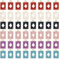 thumbnail image 1 of 1 caja de 60 amuletos de cartas de póker, cartas de póker de as, mini cartas de Pascua, as de espadas, amuletos de aleación de esmalte de buena suerte., 1 of 5