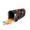thumbnail image 6 of Daiia Halloween With Skull Mailbox Cover , Magnetic Welcome Mailbox Wraps Post Letter Box Cover for Garden Yard Home Decor-21x18 in, 6 of 7
