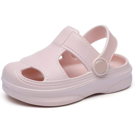 

Baby Boys Girls Clogs Slippers Toddler Slip On Lightweight Sandals Shockproof Girls Summer Pool Beach Shoe