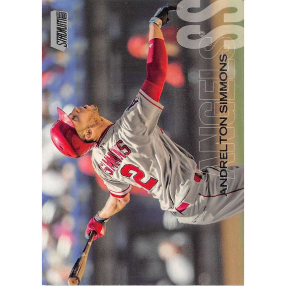 Collectible 2018 Stadium Club #65 Andrelton Simmons Angels MLB Baseball Trading Card