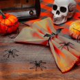 thumbnail image 4 of Halloween Napkin Ring Set Bat Napkin Ring Holder Black Spooky Napkin Ring Metal, 4 of 5