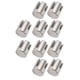 thumbnail image 3 of Abrazaderas de Cable cruzado de acero inoxidable 316, Clips de cuerda de alambre, accesorios para sistema de pared, 3mm, 10 Uds., 3 of 9