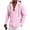 #441-Pink, variant on Ceisia Men's Solid Color Casual Linen Hooded Top with Half-Button Placket Long Sleeve Breathable Spring Summer Shirt Light Blue Gifts for Father 1X