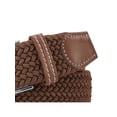 thumbnail image 6 of SAYFUT Men's Braided Leather Belt, Braided Woven Belt for Men Casual Jeans with Solid Strap Single Prong Buckle, 6 of 8