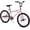 Pink, variant on ICEELF 20/24'' BMX Bike for Kids 6-14, Boys & Girls Bicycle with 4 Pegs, High-Carbon Steel Frame, 360° Handlebar Rotation