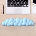 thumbnail image 2 of Coussin de Poignet Nuage Mémoire Coton Clavier Repose-Mains Bureau Antidérapant, 2 of 6