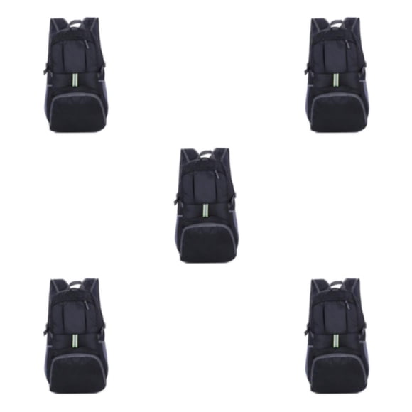 Soidarity plegable para exteriores para viajes y aventuras de viaje Impermeable Camping Senderismo Negro 20-35L Type2 NO2