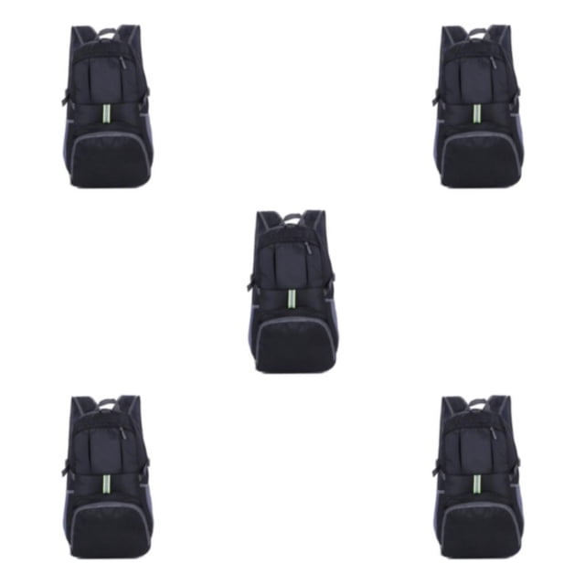 Soidarity plegable para exteriores para viajes y aventuras de viaje Impermeable Camping Senderismo Negro 20-35L Type2 NO2