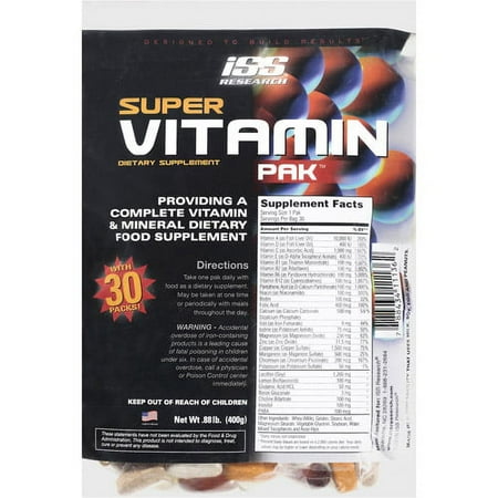 ISS - Super Vitamin Pack - 30 Packets