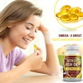 Omega 3 Fish Oil 1200mg 100 Pure EPA DHA Essential Fats Natural