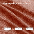 thumbnail image 6 of Aukfa 79" Boneless Couch Deep Seat Loveseat Cloud Sofa for Living Room Bedroom, 2 Pillows, Velvet, Terracotta, 6 of 9