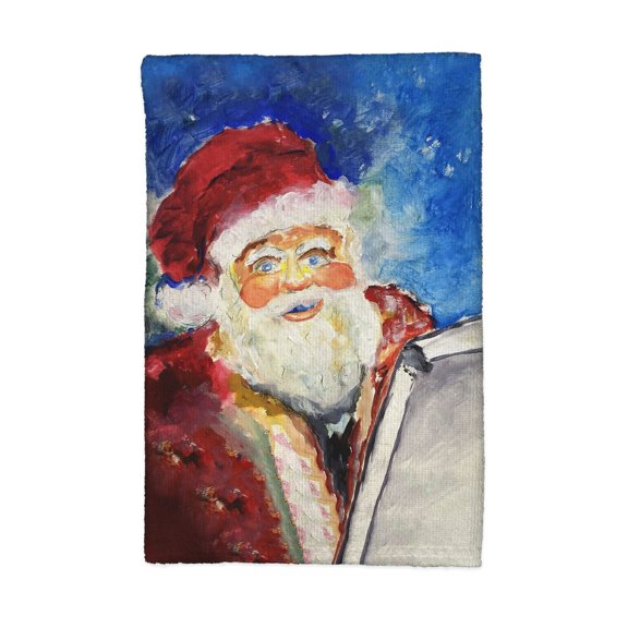 Santa's List Kitchen Towel - 16x25