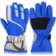 thumbnail image 1 of Guantes de nieve para niños, niñas, invierno, impermeables, aislados, guantes de esquí para niños, gruesos, cálidos, a prueba de viento, guantes para exteriores, montañismo de invierno, guantes cálidos Zhivalor SM-295-1, 1 of 8