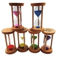 thumbnail image 2 of 6x temporizador de arena colorido cepillo de dientes reloj de arena reloj de arena temporizador para juegos centro de educación temprana estudio de yo Macarena Temporizador de arena, 2 of 8