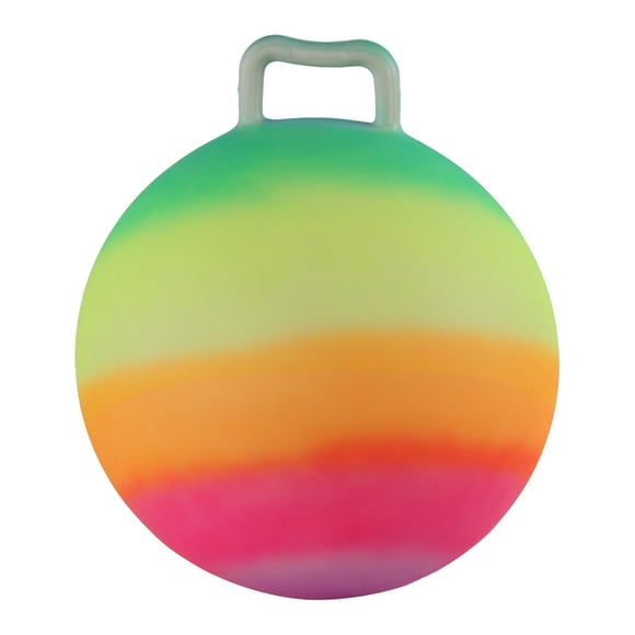 ZLight Jumping Ball Outdoor Yard Game 18in Exercise Ball Bouncy Ball for Boys Girls Ball with Handle