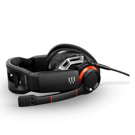 EPOS - GSP 500 High-end, open acoustic multi-compatible wired headset for home gaming - Black and Red