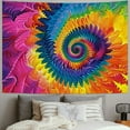thumbnail image 2 of BCIIG Tie Dye Throw Blanket, Adorable Super-Soft Extra-Large Rainbow Tie Dye Blanket for Women, Girls, Teens and Children  Cute Fleece Tie Dye Throw, Warm Plush and Cozy Throw, Tapestry Décor, 2 of 6