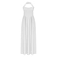 thumbnail image 6 of Efsteb Women Summer Sleeveless Tank Maxi Dress Sundress Solid Color Casual Flowy Wedding Guest Cocktail Beach Vacation Dresses (White,XL), 6 of 8