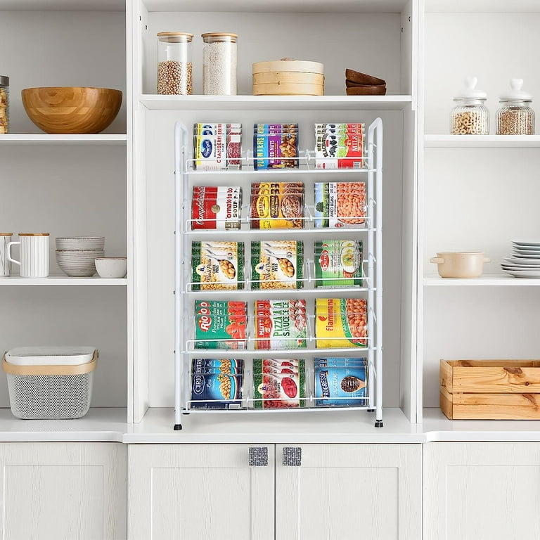 1 Tier Kitchen Cupboard Organiser Shelf Storage Support Pantry Stand Jar  Rack