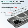 thumbnail image 5 of Feishell Clear Case for Google Pixel 9 Pro Fold,Shock Absorption Non-Yellowing Transparent 2-in-1 Acrylic Back TPU Bumper Double Protection Slim Hybird Phone Case For Google Pixel 9 Pro Fold,Clear, 5 of 5