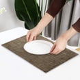 thumbnail image 4 of Manteles individuales para mesa, manteles individuales resistentes al calor para mesa de cocina, manteles individuales de PVC, fáciles de limpiar, 4 of 5