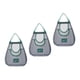 thumbnail image 1 of Bolsa de malla de almacenamiento de 3 piezas, de apertura ancha, lavable, transpirable, para el hogar, para comestibles C, 1 of 9