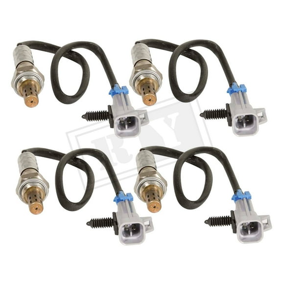 Ruiya 4Pcs Upstream Downstream For 2003-2005 Chevrolet Avalanche 1500, GMC Sierra 1500, Cadillac Escalade 5.3L O2 Oxygen Sensor