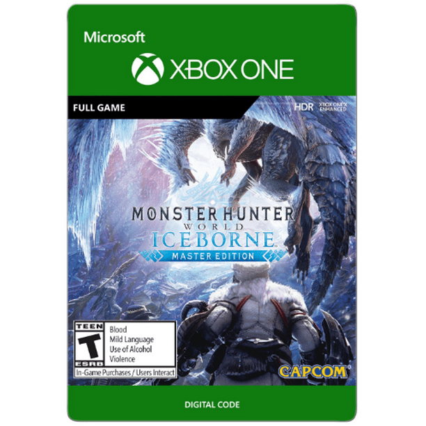 Monster Hunter World Iceborne Master Edition Capcom Xbox Digital Download Walmart Com Walmart Com