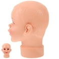thumbnail image 2 of HINTRMENT Kid Mannequin Head Vinyl Kids Hat Display 1Pcs 7.9x5.5x5.5in, 2 of 7