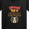 thumbnail image 4 of Inktastic Miniature Australian Shepherd Mini Aussie Youth T-Shirt, 4 of 5