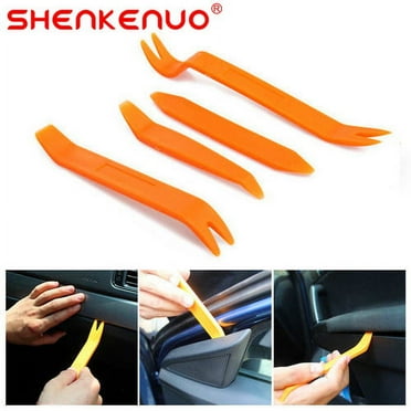 HMCYCI 4Pcs Auto Trim Removal Tool Set Door Panel Pryer Dashboard Interior Clip Set car