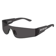 Balenciaga Grey Rectangular Unisex Sunglasses BB0041S 001 99