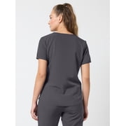 Scrubstar Core Essentials Women’s V-Neck Scrub Top, Sizes XS–3XL