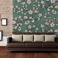 thumbnail image 3 of Idea4wall 6pcs Chinese Style Floral Peel and Stick Wallpaper Removable Wall Murals Large Wall Stickers for Home Decoration, 100"x24", 3 of 5