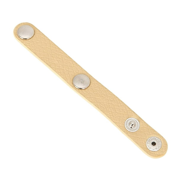 Asa de bolso Hebilla fija Bolso versátil Correa de hombro simple y portátil Fácil de usar Plata amarilla clara