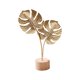 thumbnail image 5 of Escultura de hoja Estatua de hoja Figura de hoja con adorno de base Estatua abstracta para Estilo C, 5 of 9
