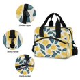 thumbnail image 5 of Lunch Bag Portable Crossbody Meal Bag Cooler Bag Insulated Lunch Bag Food Bag Handheld & Crossbody Design Sliced Lemon Yellow, 5 of 6
