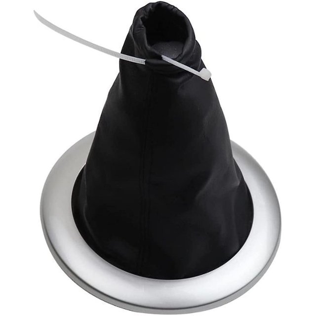 Perilla de palanca de cambios de estilo de coche, cubierta de polaina, embellecedor de marco de arranque plateado