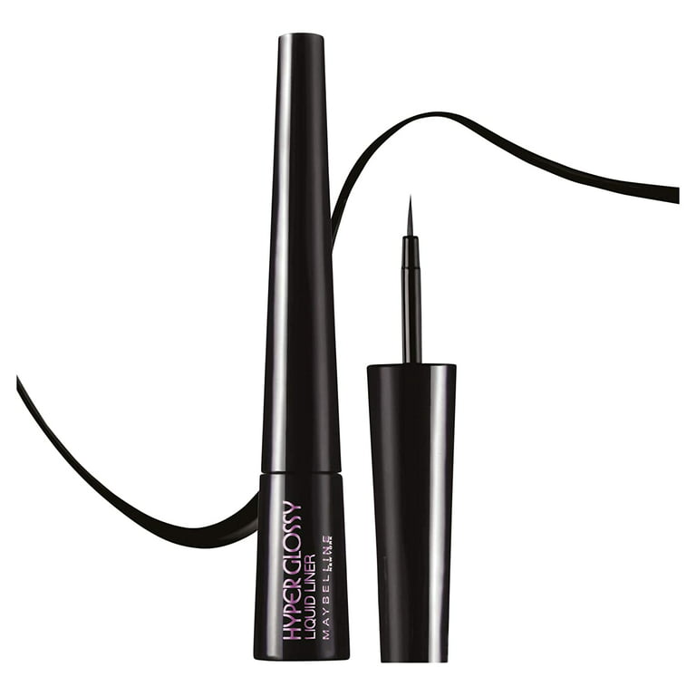 Maybelline Hyper Glossy Liquid Eyeliner (Black) - 3 G Walmart.com