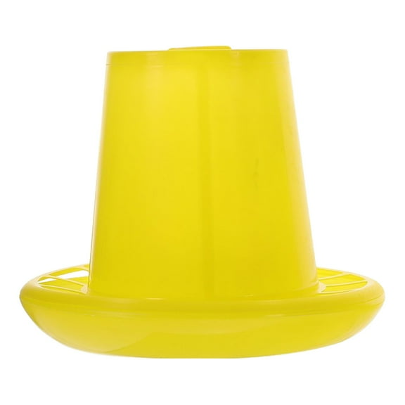 CYLINDSOME Plastic Chick Feeder Chick Food Container Poultry Feeder Chicken Feeding Holder