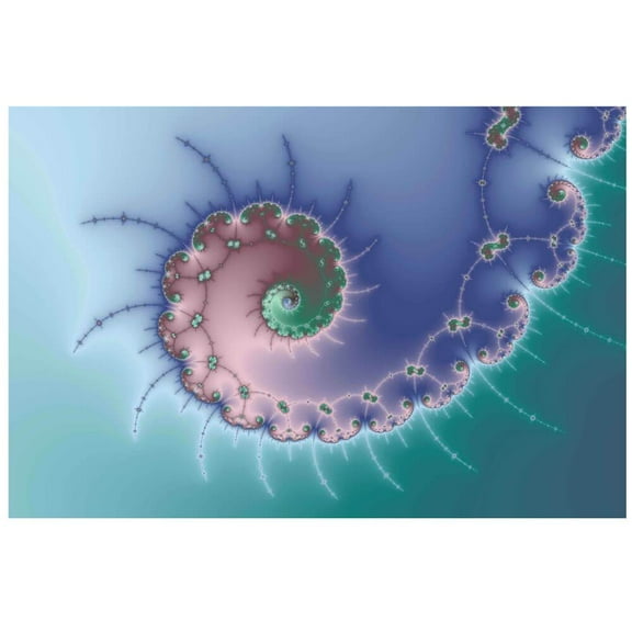 Backlund "Swirl" Glossy Poster