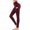Wine, variant on Deals of The Day!TopLLC Workout Leggings Women Workout Out Leggings Fitness Sports Running Yoga Athletic Pants Jogging Pants Tummy Control Yoga Pants on Clearance